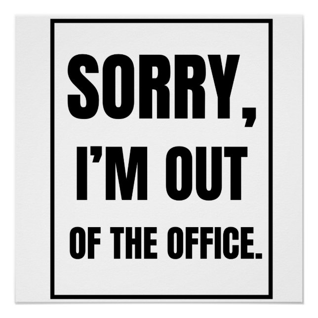 Póster citação do escritório (Frente)