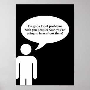 Poster citação do festivus de queixas