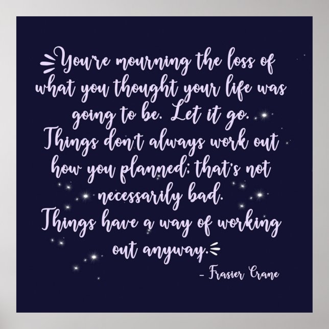 Poster citação do frasier crane (Frente)