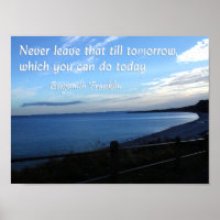 Citação do Seascape & Ben Franklin sobre a Procras