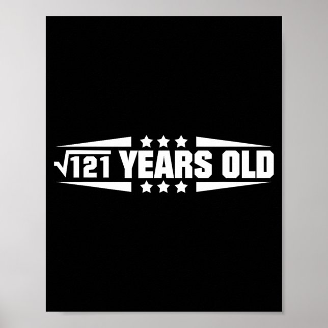 Poster Citação Engraçada de Matemática Raiz Quadrada de 1 (Frente)