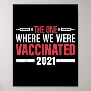 Poster Citação Gráfica Humor Funcional Vacinada 20