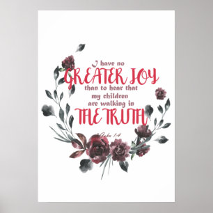 Poster Citação Inspiracional de Dia de as mães Verso bíbl