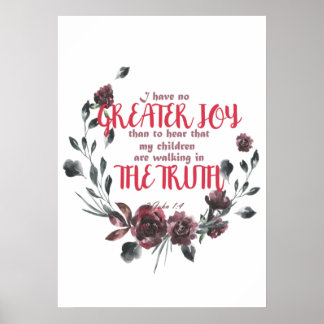 Poster Citação Inspiracional de Dia de as mães Verso bíbl