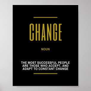 Poster Citação Inspirativa em Alteração