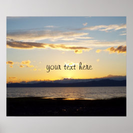 Póster Citação Motivada e Belo Sol