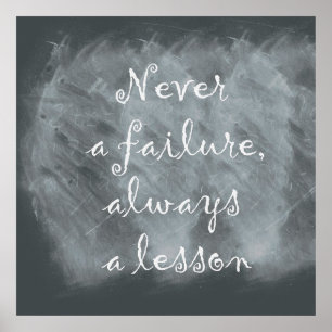 Poster Citação no quadro