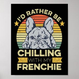 Poster Citação Para Um Proprietário Do Bulldog Francês 1