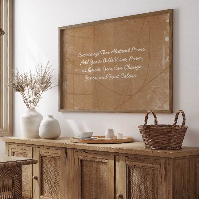 Poster Citação Personalizada Carregar Suas Próprias Palav (Criador carregado)