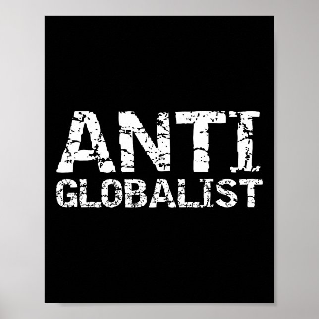 Poster Citação Política Conservadora Presente Republicano (Frente)
