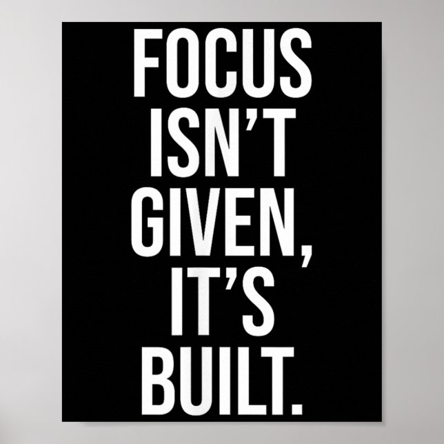 Poster Citação Resiliente De Mindset Estático Para Motiva (Frente)