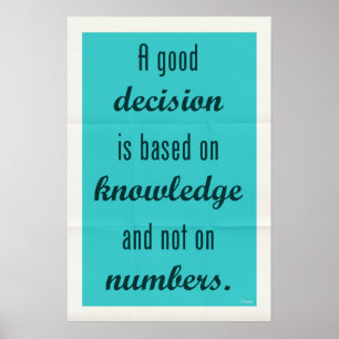 Poster Citações 002 de Plato