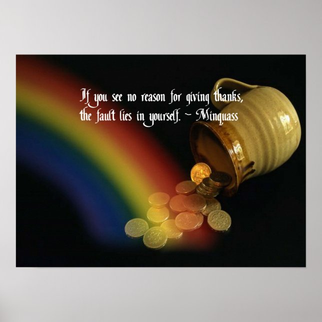 Póster Citações Americanas Nativas (Frente)