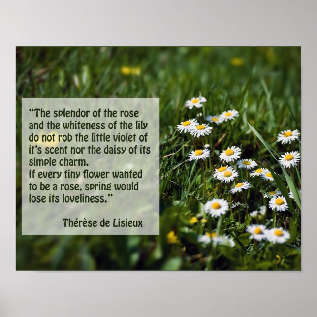 Poster Citações da Rua Therese (Frente)