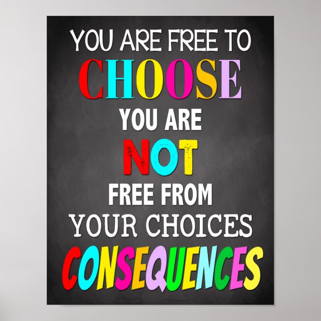 Poster Citações da sala de aula Inspiradora, Decoração do (Frente)