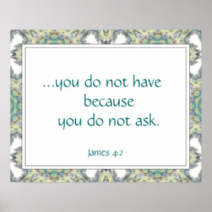 Poster Citações de Ansiedade Cristã Inspiradora