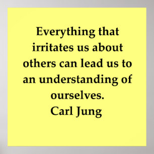 Poster citações de Carl Jung
