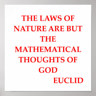 Poster Citações de EUCLID