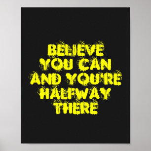 Poster Citações de Êxito Positivas de Motivação Insp