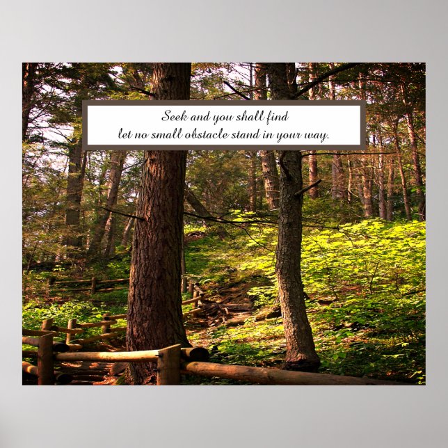 Poster Citações de fé (Frente)