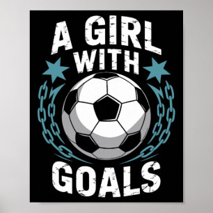 Poster Citações de goleiro para jogador e gol de amante d