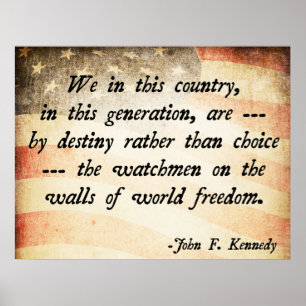 Poster Citações de JFK