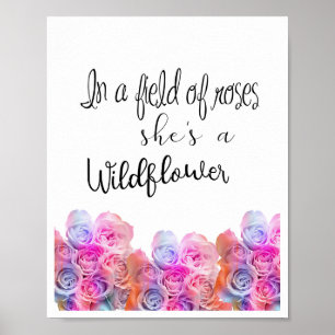 Poster Citações de mulheres fortes