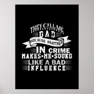 Poster Citações do Avô Eles Me Chamam De Pai