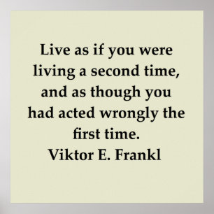 Póster citações do frankl do vencedor