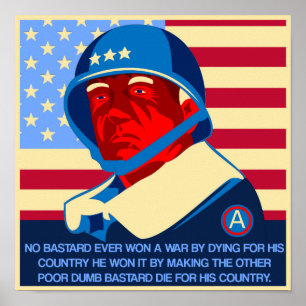 Poster Citações do GEN Patton