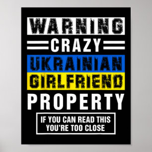 Poster Citações engraçadas da namorada ucraniana ditos na
