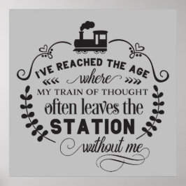 Poster citações engraçadas de arte