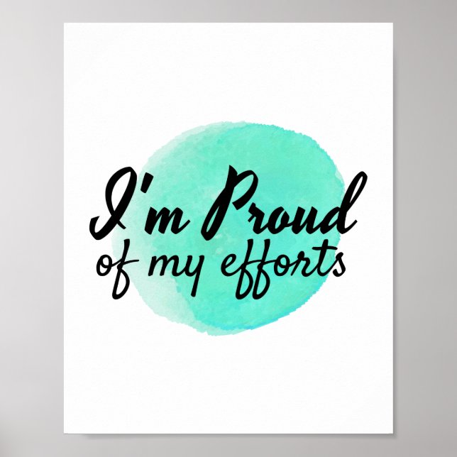 Poster citações espirituais motivacionais (Frente)