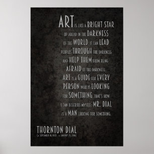 Póster Citações inspiradas do seletor de Thornton sobre