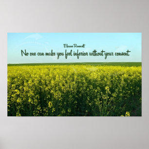 Poster Citações inspiradas por Eleanor Roosevelt