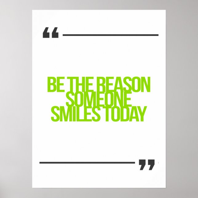 Poster Citações inspiradoras e motivacionais (Frente)