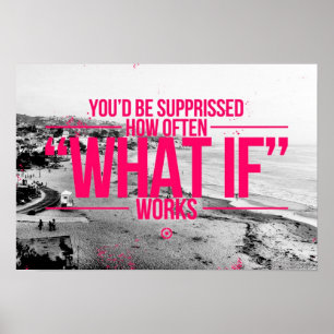 Poster Citações inspiradoras e motivacionais