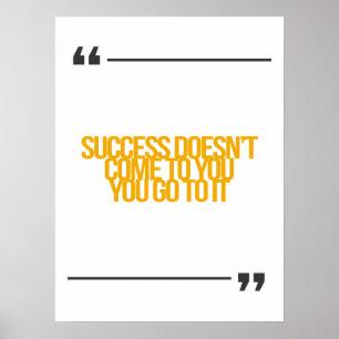 Póster Citações inspiradoras e motivacionais