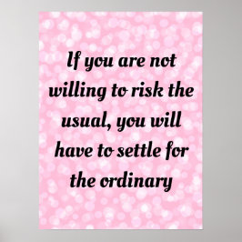 Poster Citações motivacionais e afirmações