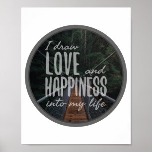 Poster citações motivacionais e inspiradoras de amor