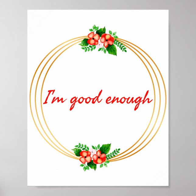 Poster citações motivacionais e inspiradoras para a vida (Frente)