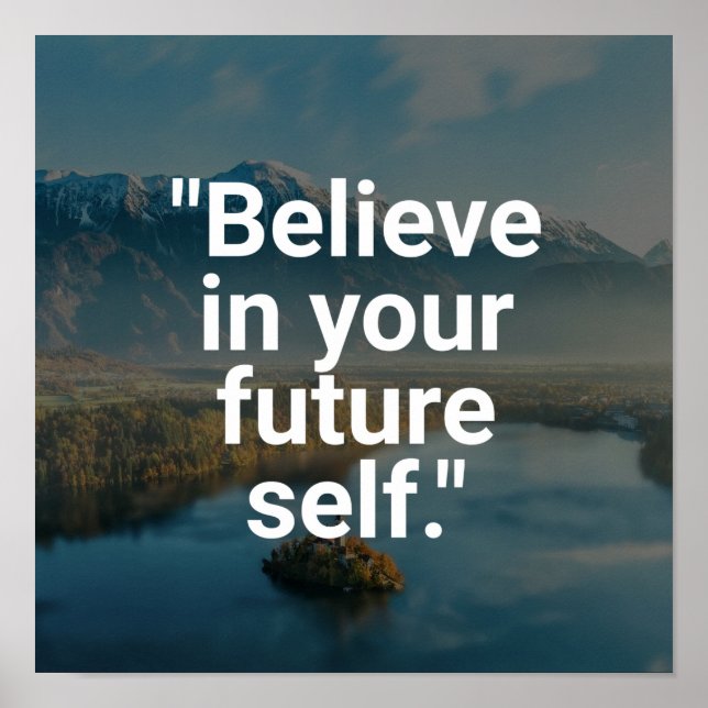 Poster Citações motivacionais para a vida (Frente)