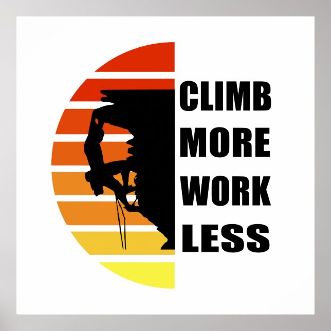 Poster citações motivacionais para os alpinistas (Frente)