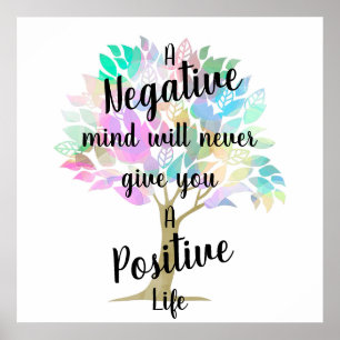 Poster Citações positivas da vida