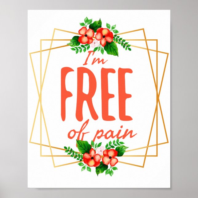 Poster citações positivas para o sucesso (Frente)