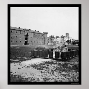 Poster Citadel em Charleston, SC 1865