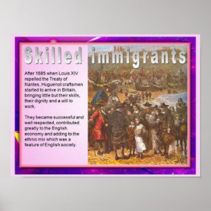 Póster Citizenship, Immigration, Skilled immigrants
