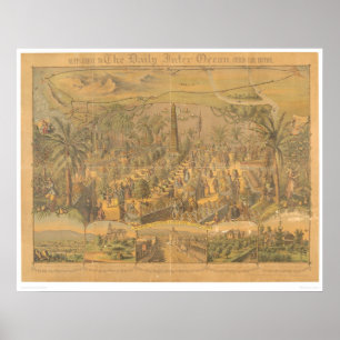 Póster Citrino do sul justo, Chicago do CA, IL. (0283A)