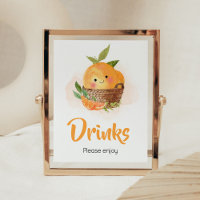Citrinos Laranja Pequenos Chás de fraldas