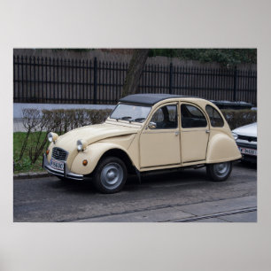 Póster Citroën 2 CV